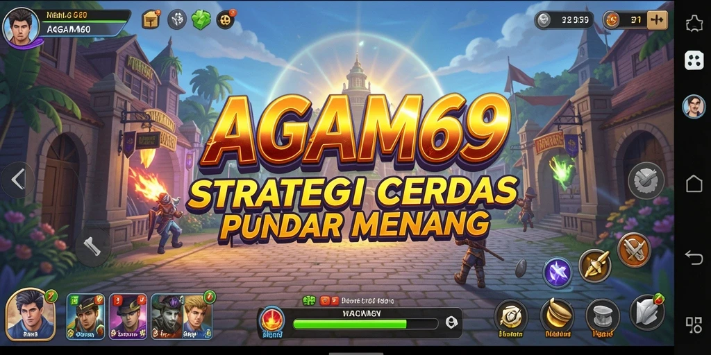 Tampilan gameplay <strong>AGAM69</strong> yang menegangkan dan strategis.
