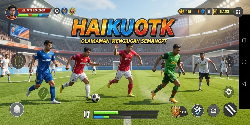 Tampilan gameplay seru dan interaktif HAIKUOTK.