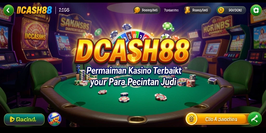 Tampilan gameplay menarik dari IDCASH88 dengan suasana Kasino yang hidup.