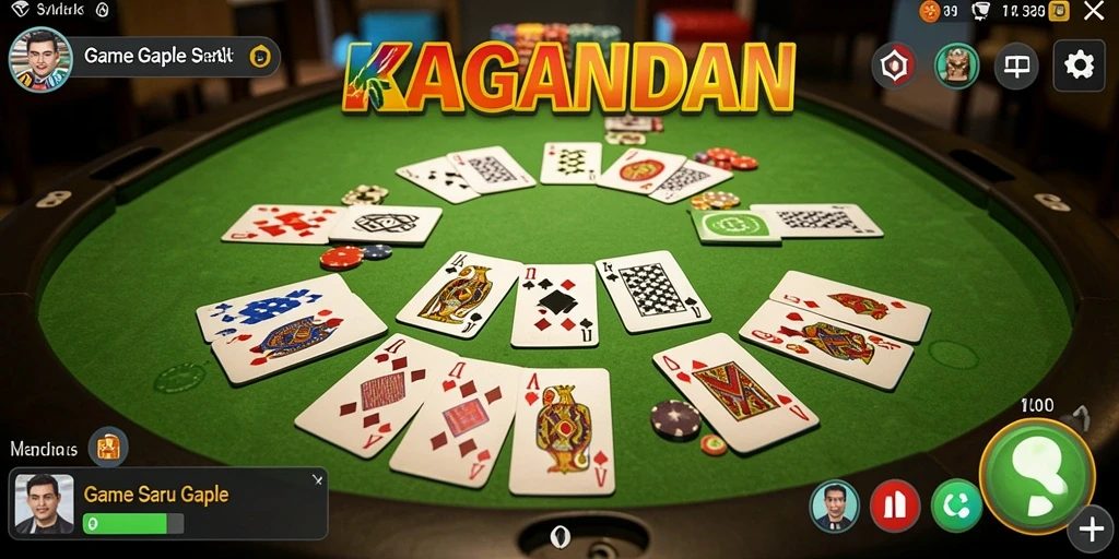 Tampilan gameplay KAGANDAN yang penuh warna dan menarik.