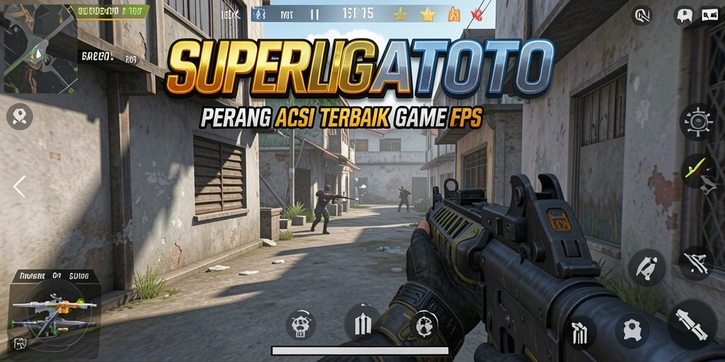 Tampilan seru dari gameplay SUPERLIGATOTO dengan aksi yang intens.
